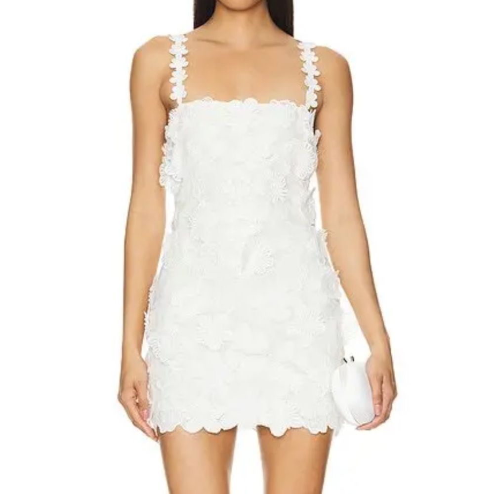 TULAROSA Kimmy Mini Dress in Ivory